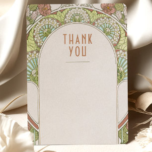 Convite Inserto de Casamento Agradecimento Arte Nova Invit