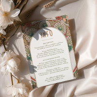 Inserto de Casamento INFO Arte Nova por Mucha I