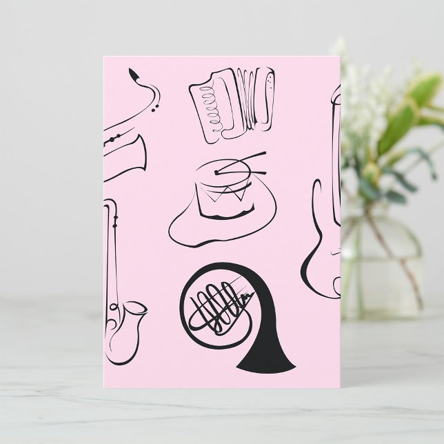 Convite Instrumentos Musicais (Criador carregado)