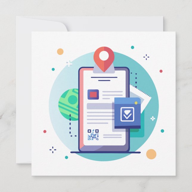 Convite interativo de realidade aumentada (Frente)