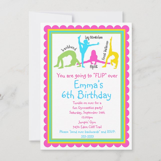 Convite Intervalos de Ginástica (Frente)