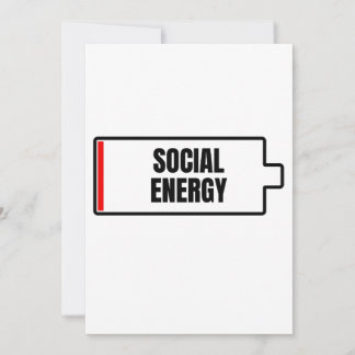 Convite Introdução à Energia Social da Bateria Social