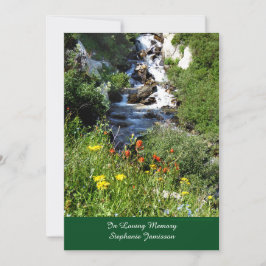 Convite Invasão do Serviço de Memória de Quedas Selvagens