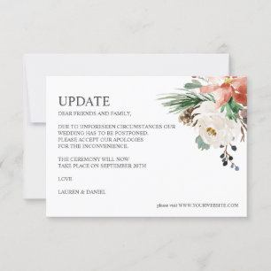 Convite Inverno Místico  ATUALIZAÇÃO DE CASAMENTO Botâ