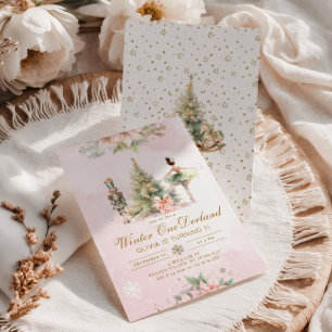 Convite Inverno Onederland Caprichoso 1º aniversário Moren