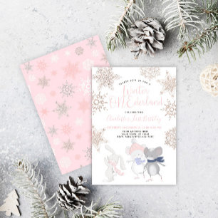 Convite Inverno ONEderland Roscas Rendimento Script 1º Ani