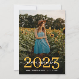 Convite Invi De Festa de formatura De Sobreposição De Scri