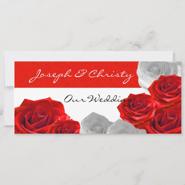 Convite Invitación de Boda (Frente)