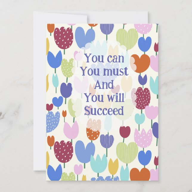 Convite Invitación flores (Frente)