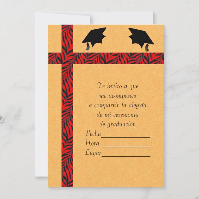 Convite Invitacion Graduacion 1 (Frente)