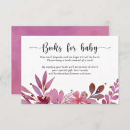 Convite Invitación Lila and Gold Confetti Girl books for b