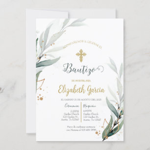 Convite Invitación para bautismo