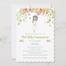 Convite Invitación PETRA Primera Comunión
