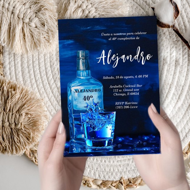 Convite Invitaciones Personalizadas Modernas Para Hombre (Criador carregado)