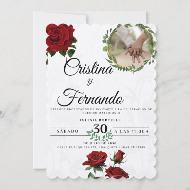 Convite Invitation (Frente)