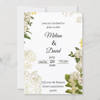 Convite invitation