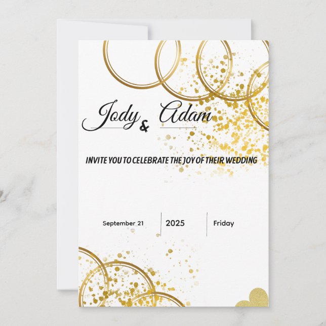 Convite Invitation (Frente)