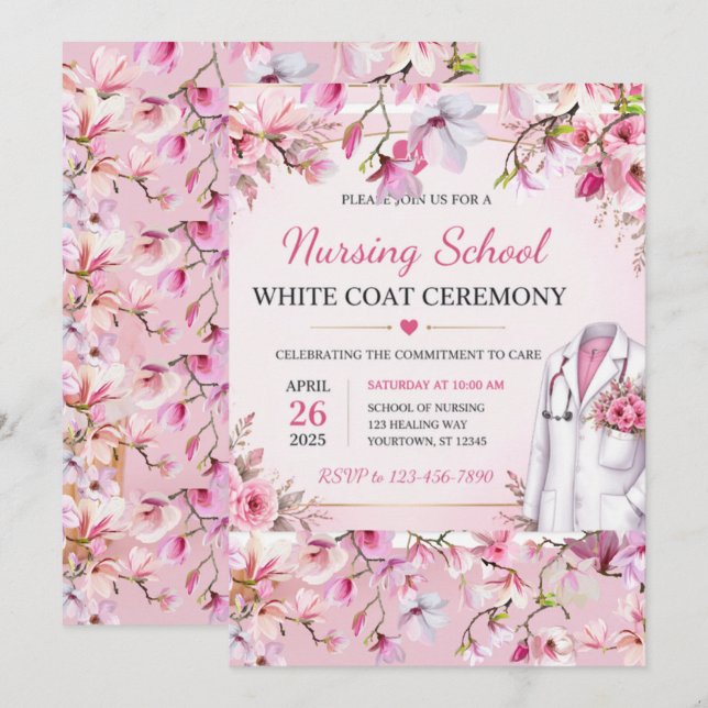 Convite Invitation (Frente/Verso)