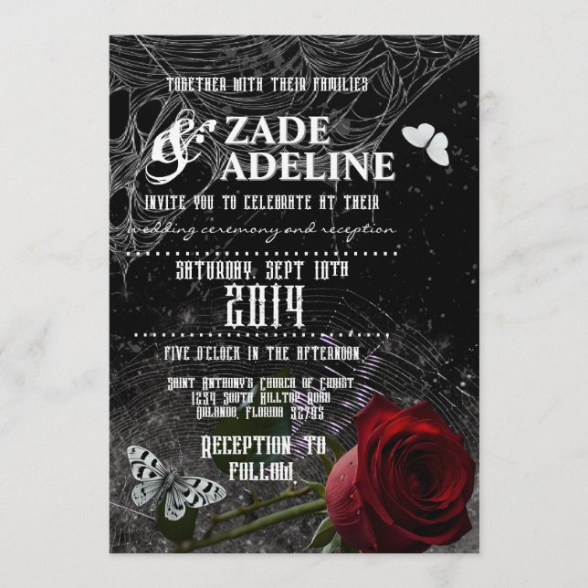 Convite Invitation (Frente)