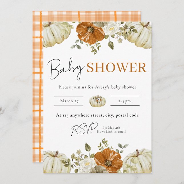 Convite Invitation (Frente/Verso)