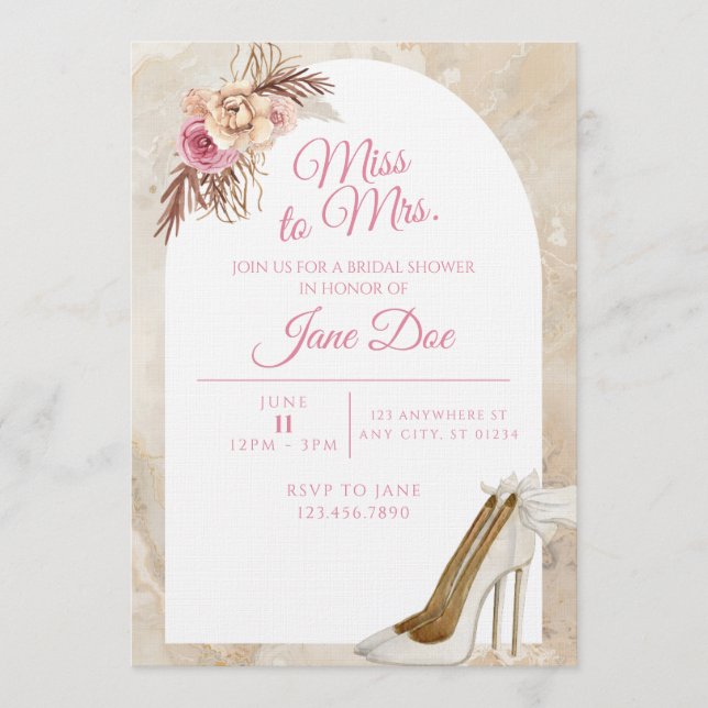 Convite Invitation (Frente)