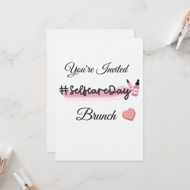 Convite Invitation (Frente/Verso In Situ)