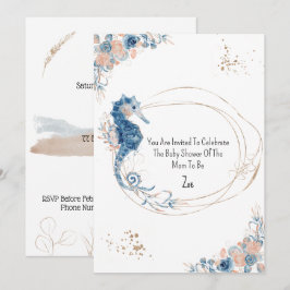 Convite Invitation (12,7 x 17,8 cm) - Baby Shower