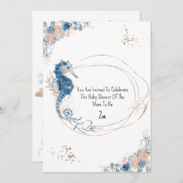 Convite Invitation (12,7 x 17,8 cm) - Baby Shower