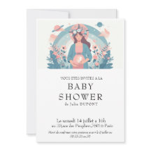 Invitation baby shower en français