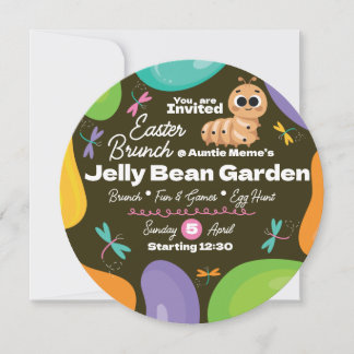 Convite Invitation Easter Brunch