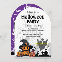 Convite Invitation : HALLOWEEN House #2