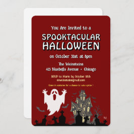 Convite Invitation : HALLOWEEN Spooktacular #4