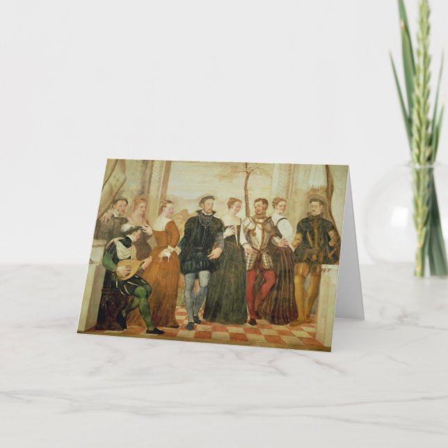 Convite Invitation to the Dance, 1570 (Frente)