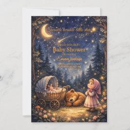 Convite Invitation Twinkle Twinkle Little Star Baby Shower