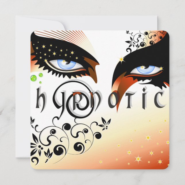 Convite Invólucro da Moda Azul (Frente)