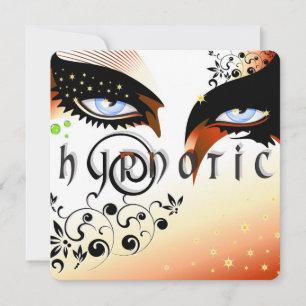 Convite Invólucro da Moda Azul