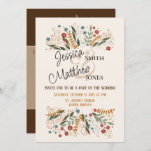 Invólucro de Flores Selvagens Inspirividade Modern