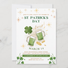 Convite Irish Beers e Cheer Ruas.