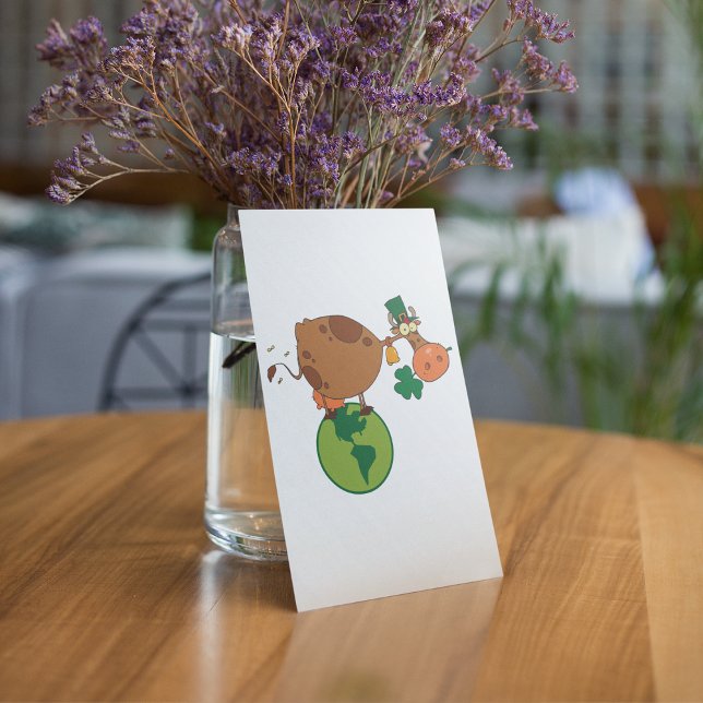 Convite Irish Cow (Criador carregado)