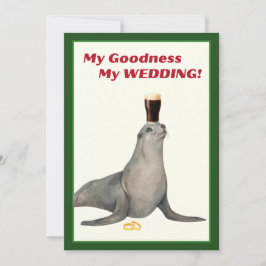 Convite Irish Stout Bridal Shower Invitation