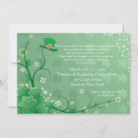 Convite irlandês do jardim