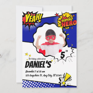 Convite Irmãos do Partido Extravaganza do Super Aniversári