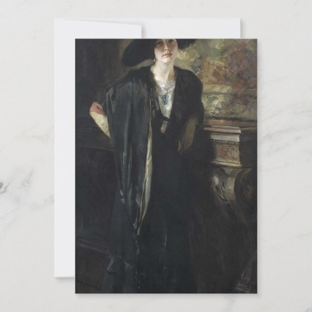 Convite Irving Ramsey Wiles - Minha Filha Gladys (Frente)