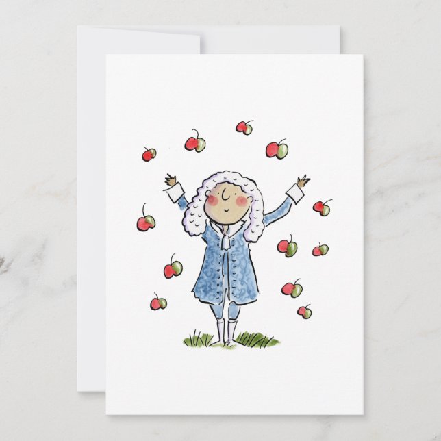 Convite Isaac Newton (Frente)