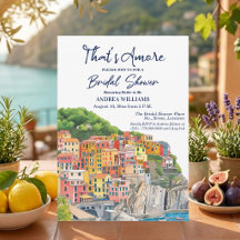 Isso É Amor Chuveiro de Noiva Riviera Italiana