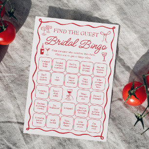 Convite Isso é Mais Encontrar o Jogo do Bingo de Brida Con