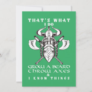 Convite Isso é o que eu faço para tornar a barba engraçada