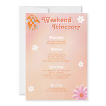 Itinerário de Despedida de Solteira Disco Flower P