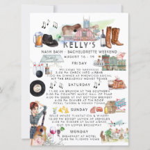 Itinerário de Fim de Semana Bachelorette | Nashvil