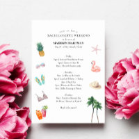 Itinerário de Fim de Semana de Bachelorette Tropic